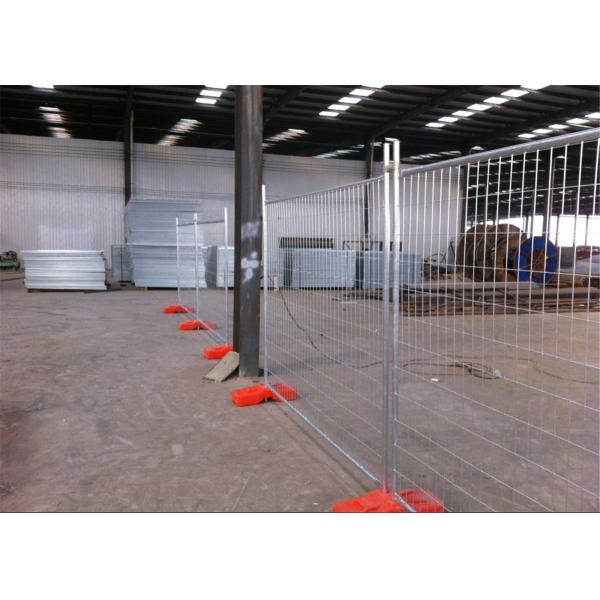 Customized Temp Fence Panels Temp Security Fencing Q235 / Q195 Materials