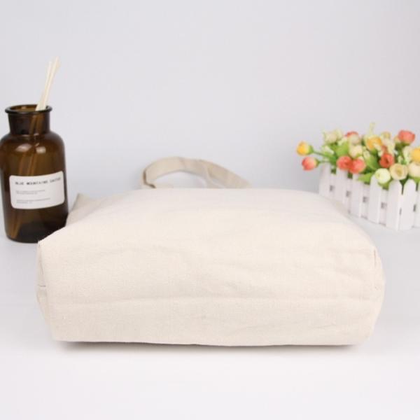 12oz Cotton Washable Canvas Grocery Bags Students Canvas Bags For School
