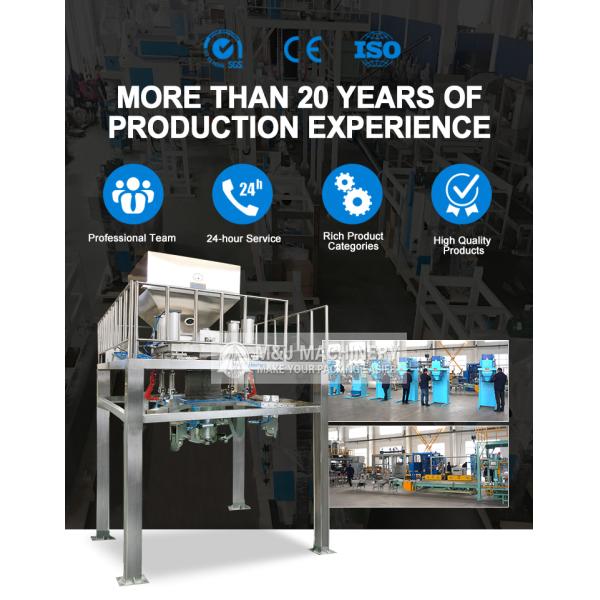 Jumbo Bulk Bag Filler Easy Operating PLC System for Smooth Filling Process