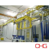 Système de convoyeur à double voie adapté à la chaîne de production de revêtement