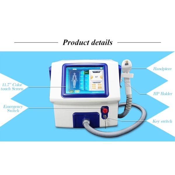 Portable Diode Laser Hair Removal Machine , Hair Removal Beauty Machine
