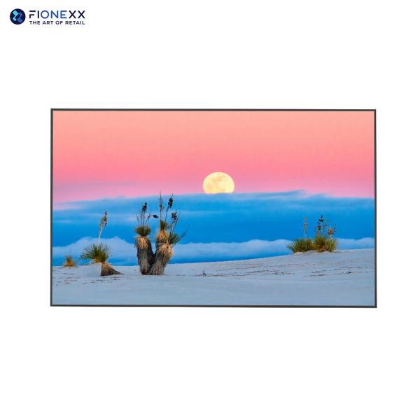 43-дюймовый QLED настенный цифровой дисплей LCD 700cd/M2