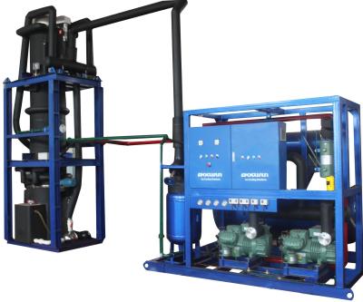 Fabricante de gelo industrial de 28 mm com 20 toneladas de produção diária e produção de gelo da Focusun