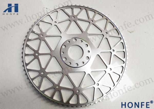 Roue de traction simple 75 dents φ306,5*φ45*φ10 Pour les machines industrielles
