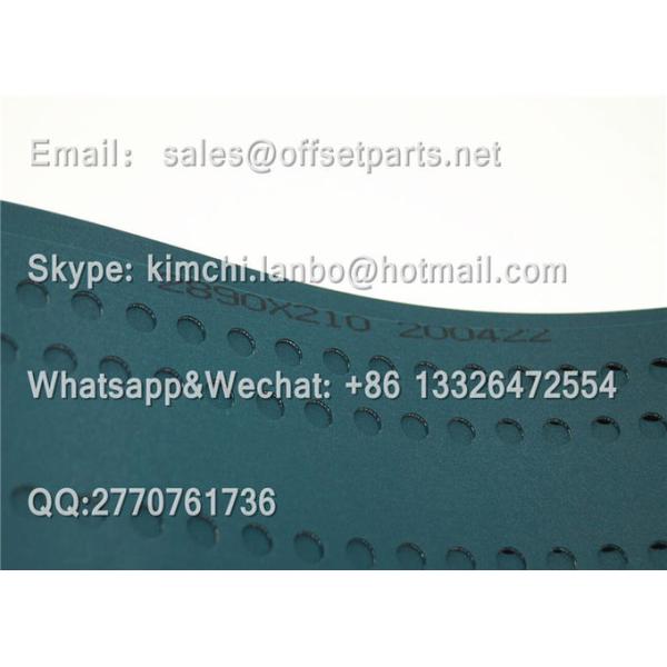 F4.020.292 Green Belt for CD / SM / CX102  XL105 / 105P 2890x210x0.1 mm offset printing machine spare parts