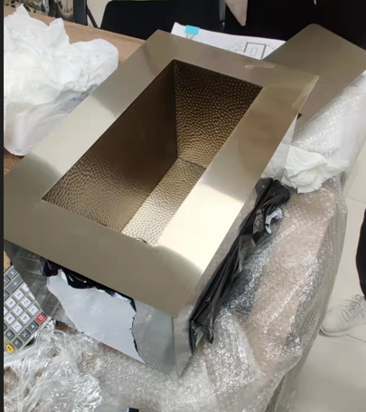 Нержавеющая сталь ледяной колодец для бара Молотный шампанский