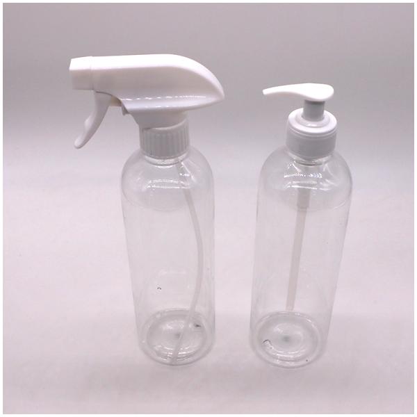 Customized Color 500ml/600ml HDPE Plastic Pump/Sprayer Lotion Bottles for Clean Lotion