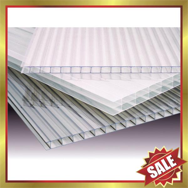 opal PC hollow sheet,hollow polycarbonate sheet,pc sheeting for greenhouse and building cover