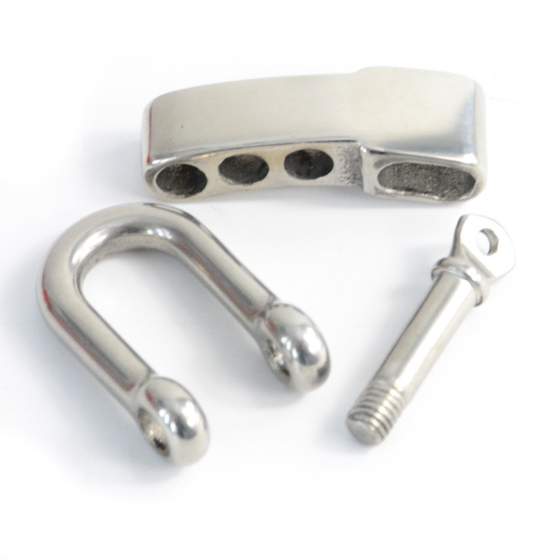 D Shape Stainless Steel U Shackle for Paracord Bracelet Adjustable and Customizable