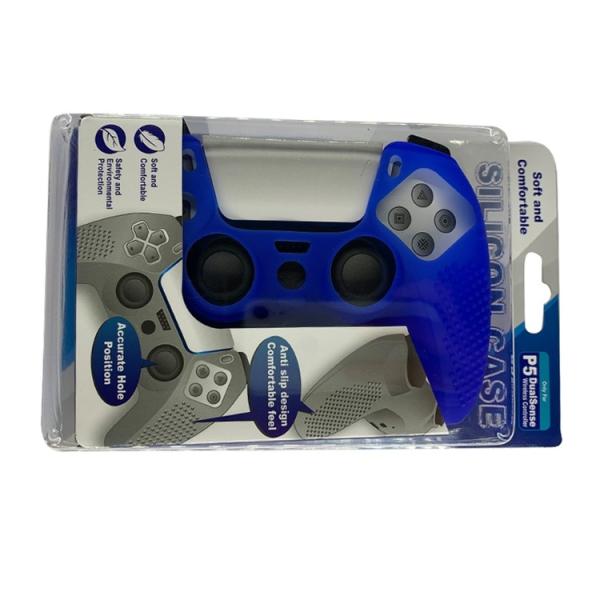 Non-slip Silicone Case Protective Soft Cover Shell For PS5 In Color Box Blister Packing Silicon Control ps5 Cover