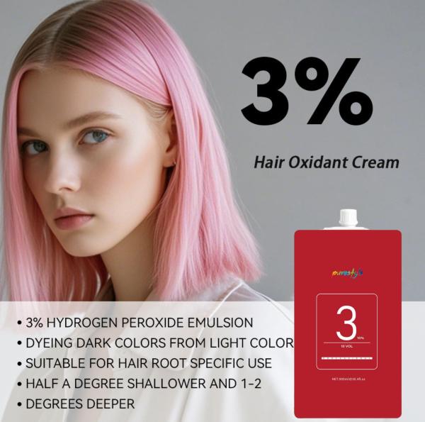 Premium CANSE Hair Color Developer Cream Moisturizing Peroxide Hair Dye Oxidant for Salon & Wholesale Use