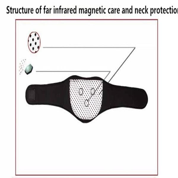 Пояс турмалина топления собственной личности ткани неопрена держит теплое использование боли шеи сброса