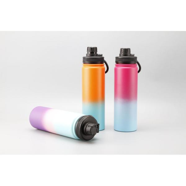 18oz 22oz 24oz 32oz 40oz Insulated Water Bottle With Spout Lid Straw Lid