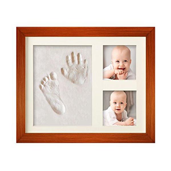 White Promotional Baby Clay Frame Return Gift For Kids Birthday Party