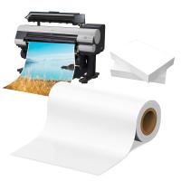 90gm étiquette autocollant pigment colorant jet d'encre Matte revêtement papier avant pour le matériau d'étiquette