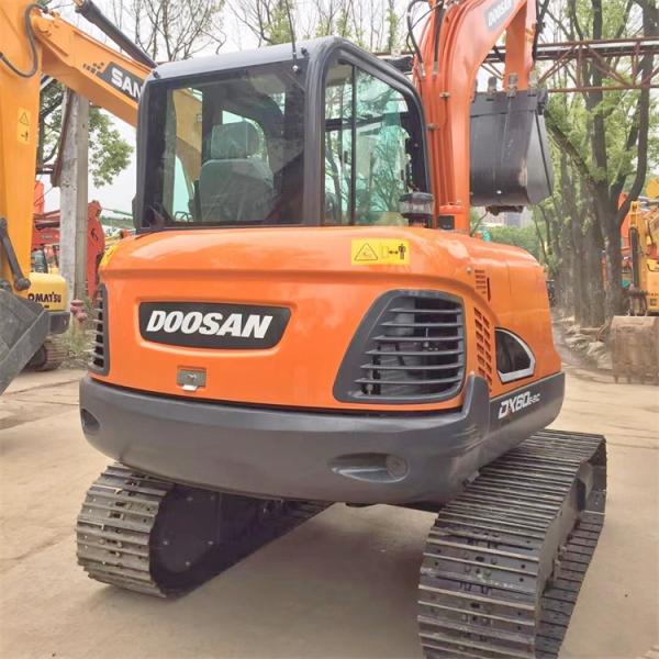 Mini Used Doosan DX60-9C Excavator Original Crawler Earth-moving Machinery from Korea