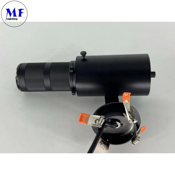 Smart Dimming & Control Variable Zoom Contour Defining Integrated Framing Custom Gobo Projection Flexible Modular LED Track Light Spotlight Projector