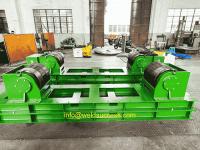 tanque 100T que gerencie Rolls, suporte do rolo da tubulação com a fita de aço larga da roda do plutônio