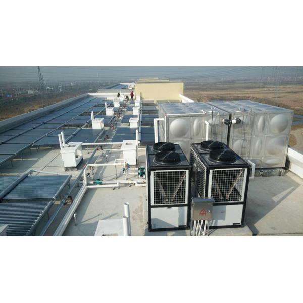 Student Dormitories Hybrid Water Heater Large Scale Central Hot Water System