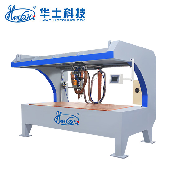 Máquina de la soldadura por puntos del brazo de la manivela de la placa de la puerta de Hwashi