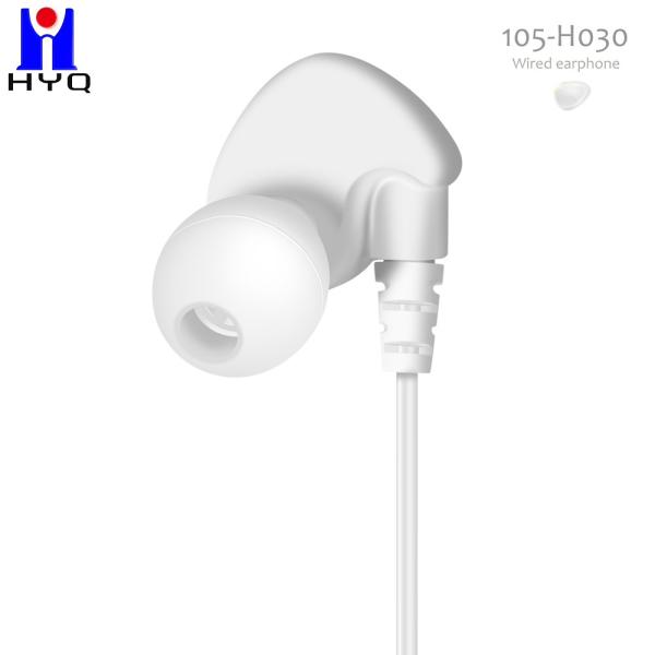 Light 8 Pin Wired In Ear Earphones Stereo Round Cable For IPhone