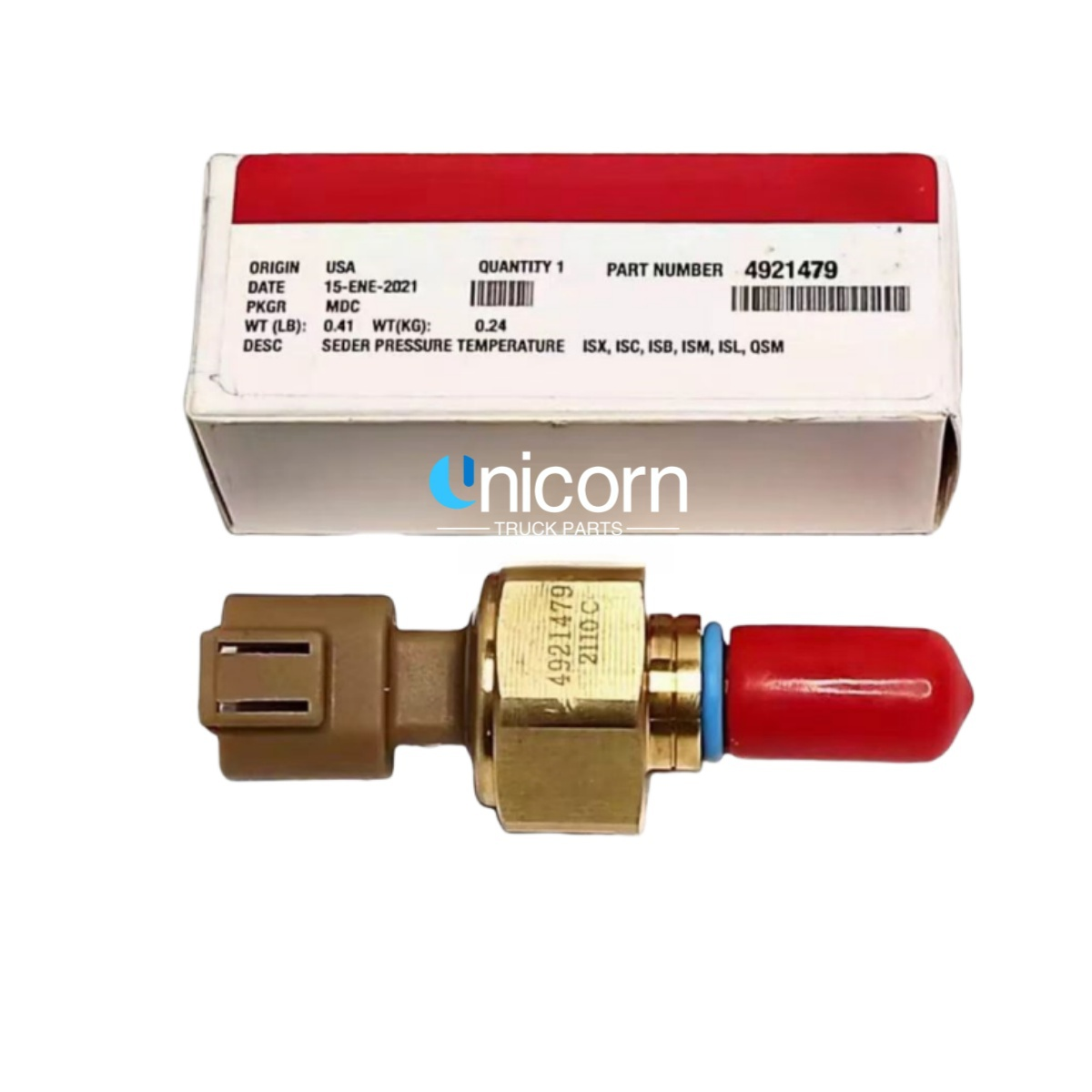 High-Quality Iron Material ABS Wheel Speed Sensor with 6 Month Warranty for BENZ and MAN Trucks 0145423217 0501210855 215920102101