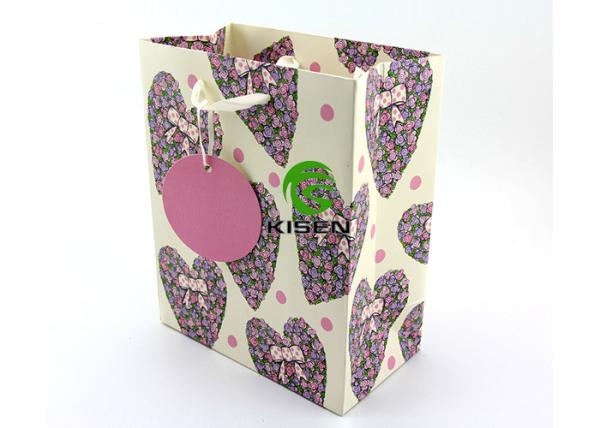 Printing Retail Shop Bags Lightweigt Easy To Lift Fashion Design Color Coated