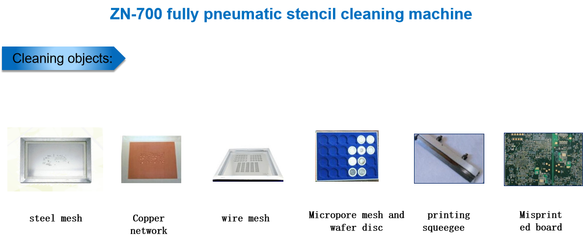 Explosion-Proof Pneumatic Stencil Cleaner SMT Stencil Cleaning Machine For PCB Solder Paste & Glue Removal