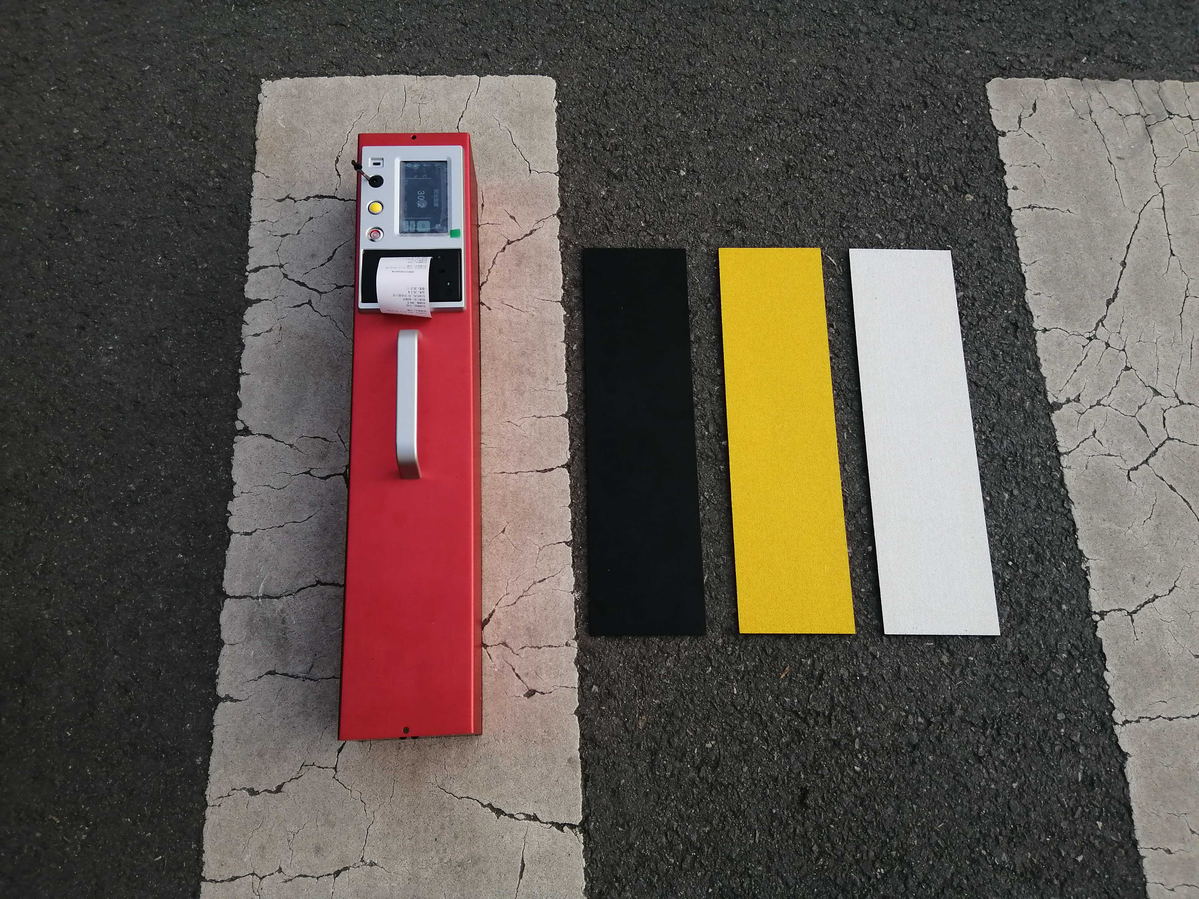 Один ключевой метр Retroreflector DC 8.4V 3500mAh тарировки для дорожных разметок