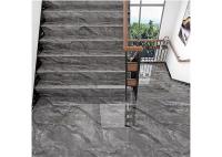 Telhas das escadas do patim do restaurante de Gray Polished Porcelain Tiles 1200x300mm anti