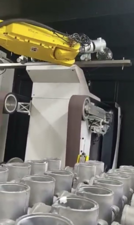 Industrial Automated Deburring Machine 150 Pieces/Hour For Die Castings