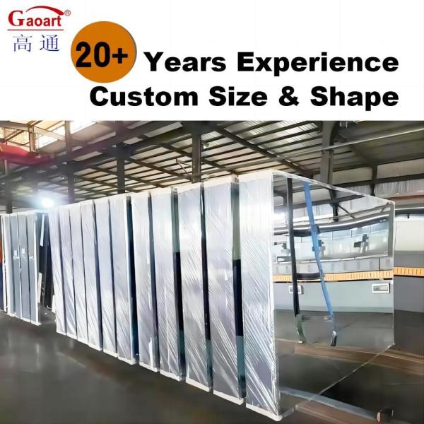 Estilo moderno Espelho de parede Design nórdico oval Luxo vidro decoração de forma de ginásio para banheiro