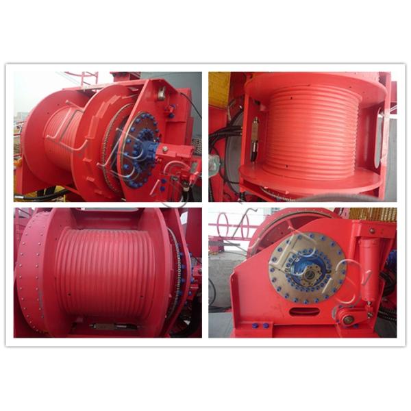 Marine Boat Hydraulic Groove Winch For Oil Exploration