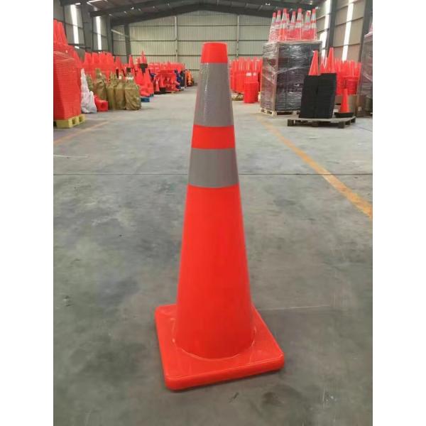 Road Safety Guiding Cone Orange PVC Plastic Traffic Cones