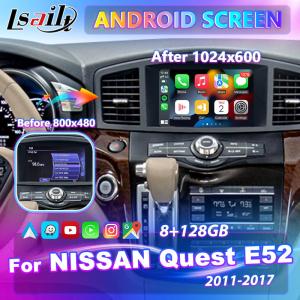 Relação da navegação dos Gps Android do carro para Nissan Quest 2011-2017 (E52)