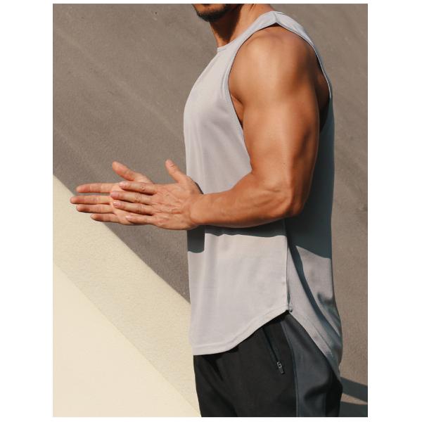 Digital Printing XMAMLON OEM RTS QUICK DRY Gym Marathon Running Vest for Men's Fitness