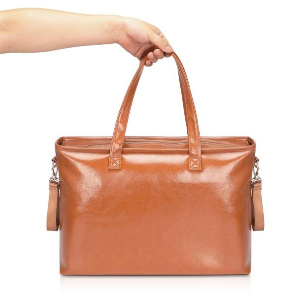 Xl Tan Leather Diaper Bag Backpack Baby Travel 43X12.5X32CM