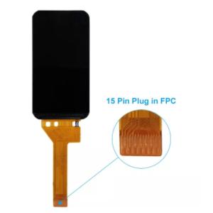 1Pantalla TFT LCD de 47 pulgadas con resolución 172x320 y luminancia de 200 cd/m2 para una pantalla clara