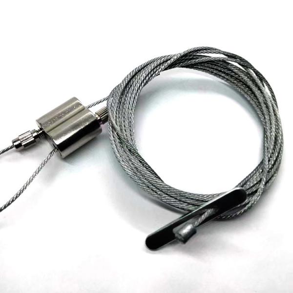 Système suspendu outils matériels câble boucle d'accrochage en acier