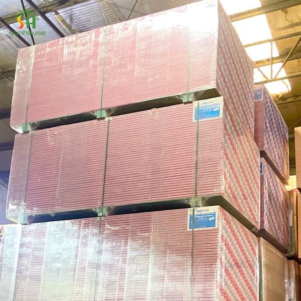 Customized 9mm/10mm/12mm Fireproof Knauf Gypsum Board Plasterboard Modern Design for Indoor Drywall Applications