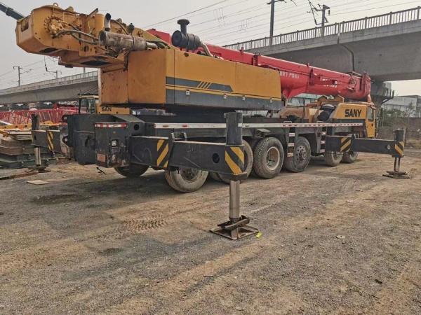 2019 Sy 200 tonnes Cran de camion d'occasion Service après-vente et poids de levage maximal 16t