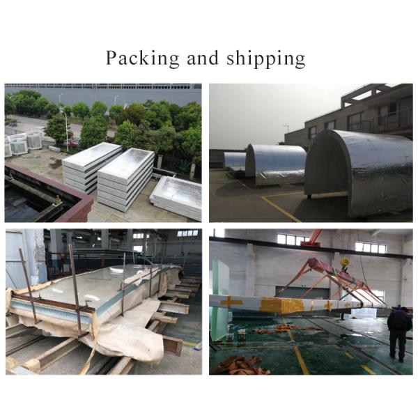 Сухой полимеризированный акриловый бассейн для частной виллы