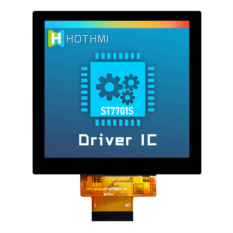 Точки IPS TFT LCD SPI ST7701S 4 дюймов 480x480 со стеклянной крышкой