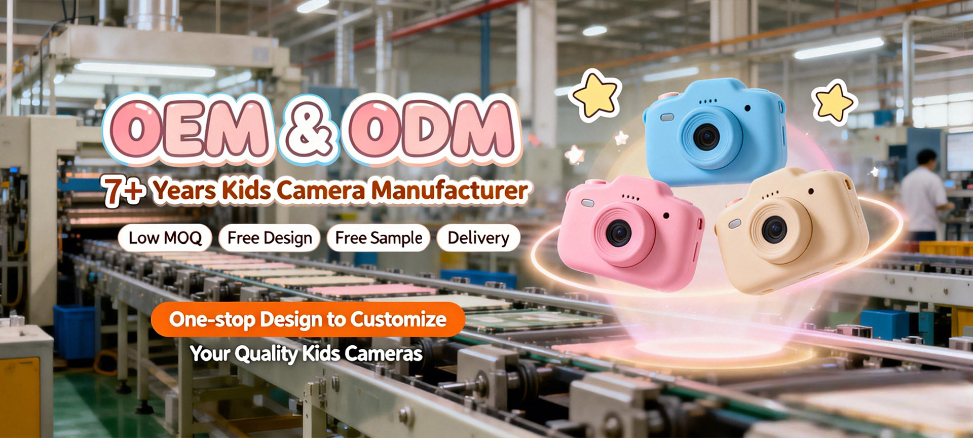 Kids Camera Unicorn Design 4K Video <2