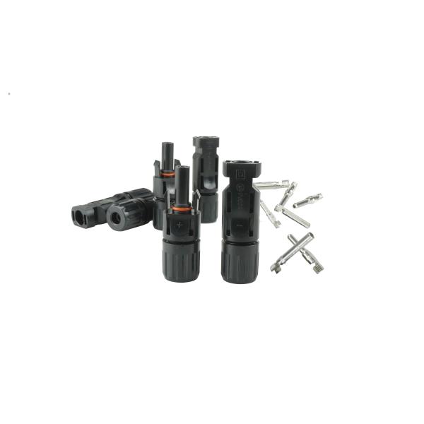 Tuv Pv Cable Dc Rated 4mm2 Crimp Wire Mc4 Compatible Connectors