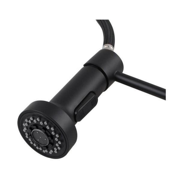 2024 Lizhen Hwa-Vic Blackened Thermostatic Faucets for Modern Bathroom and Kitchen