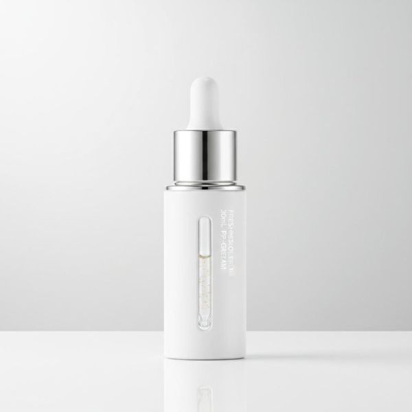 30ml PP Medical-Grade Airless Dropper Bottle with Freshness-Locking Design for Serum and Skincare