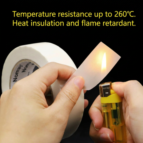 Flameretardant Aluminum Foil Glass Cloth Tape Waterresistance Designed for Heat Shielding Electrical Insulation and Industrial