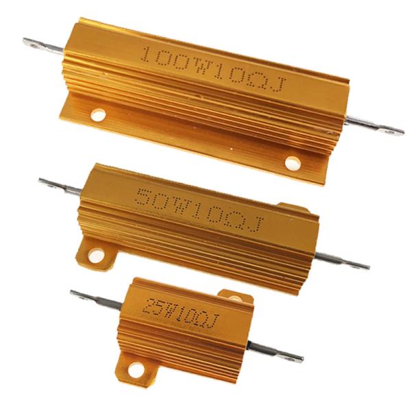 Alumínio Power Metal Shell Case RX24 10W 25W 50W 100W 200W 300W resistor de pré-carga de arame