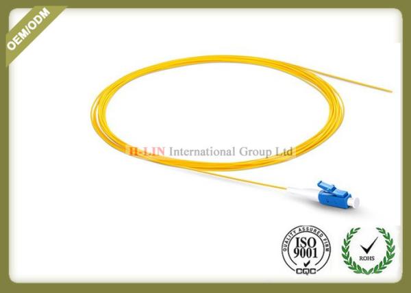 LC / UP Simplex Fiber Optic Patch Cord 1310nm Wavelength With  PVC / LSZH Jacket